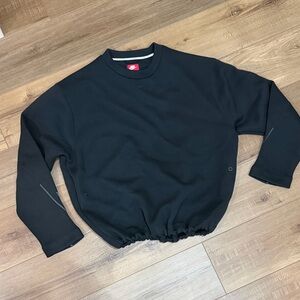 Nike Tech Men's Black Crewneck Pullover Sweatshirt